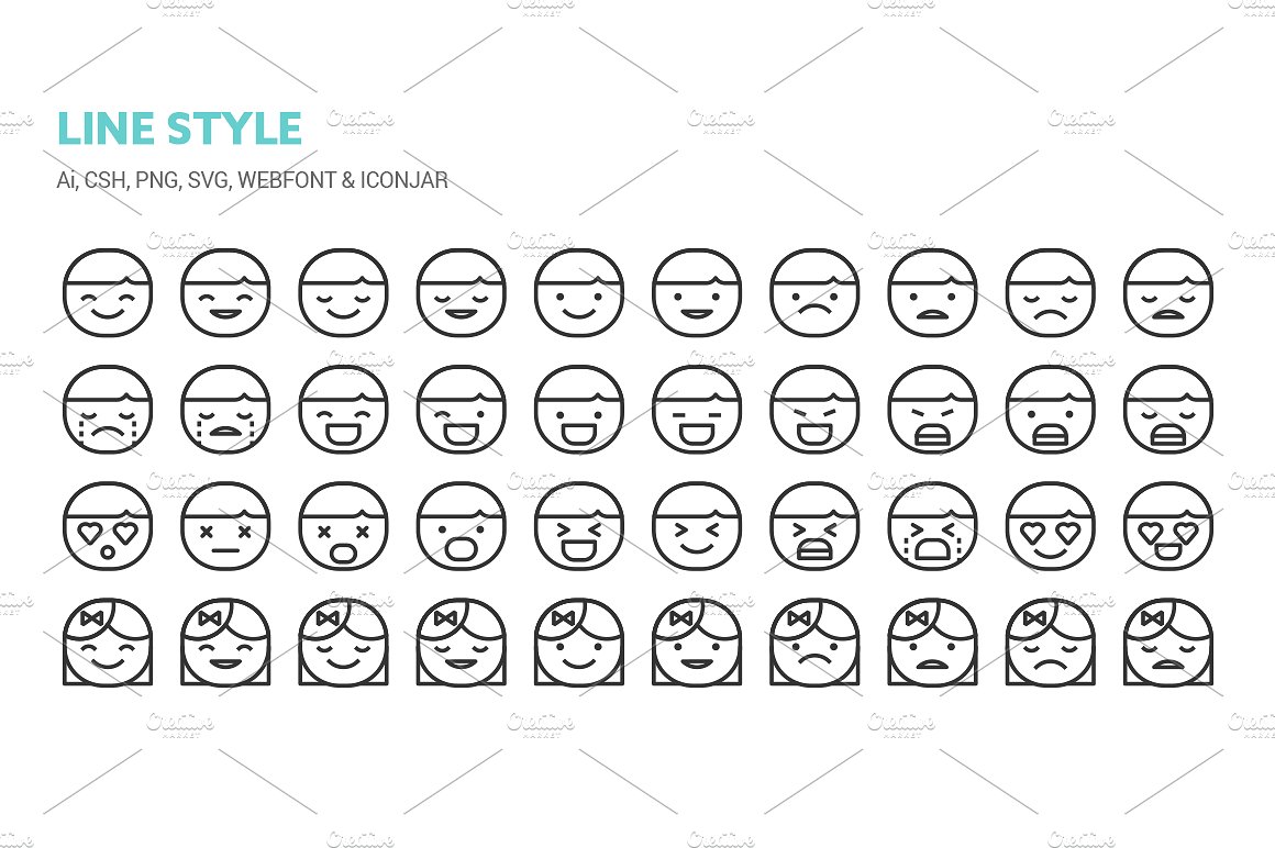 Emoticons Icons