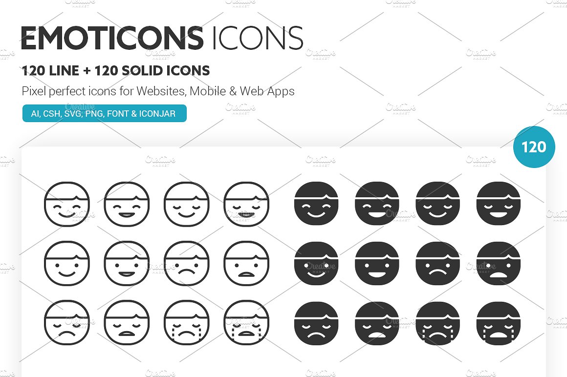 Emoticons Icons