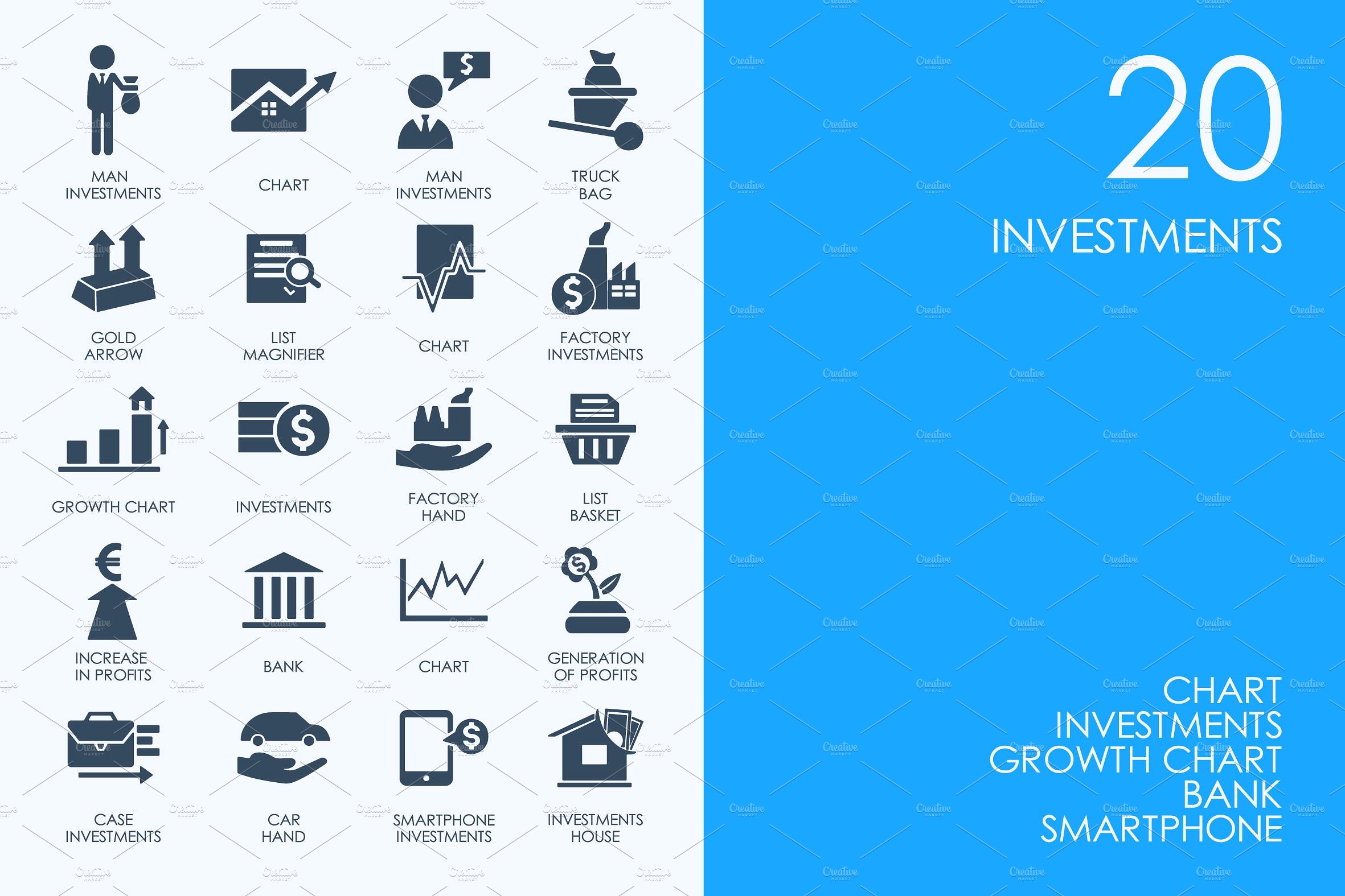 Investments icons