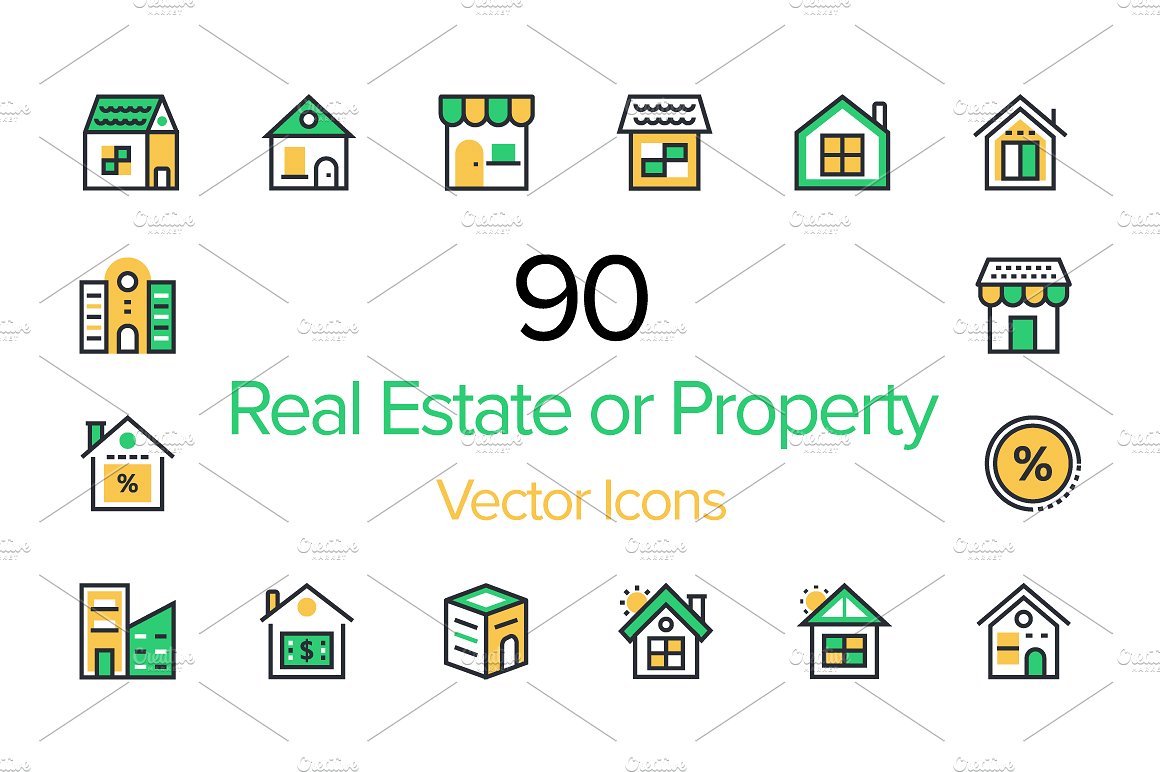 90 Real Estate or Property Ico