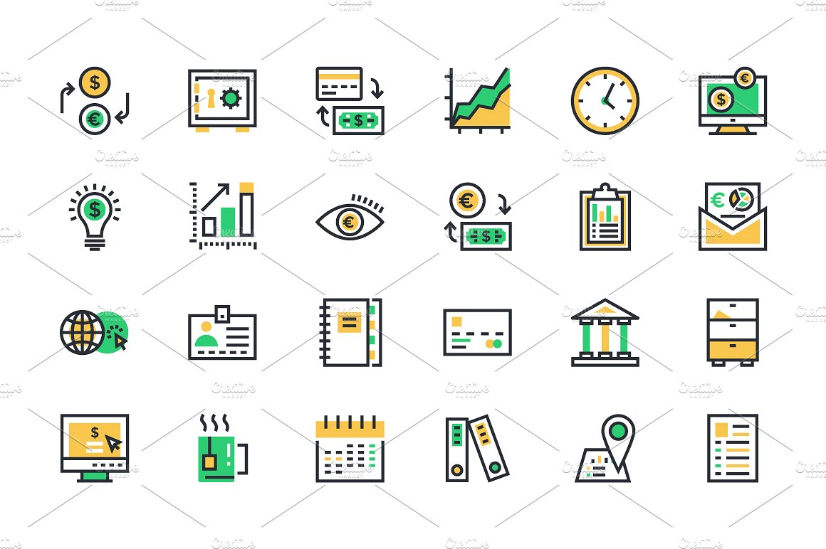 125 Business and Finance Icons