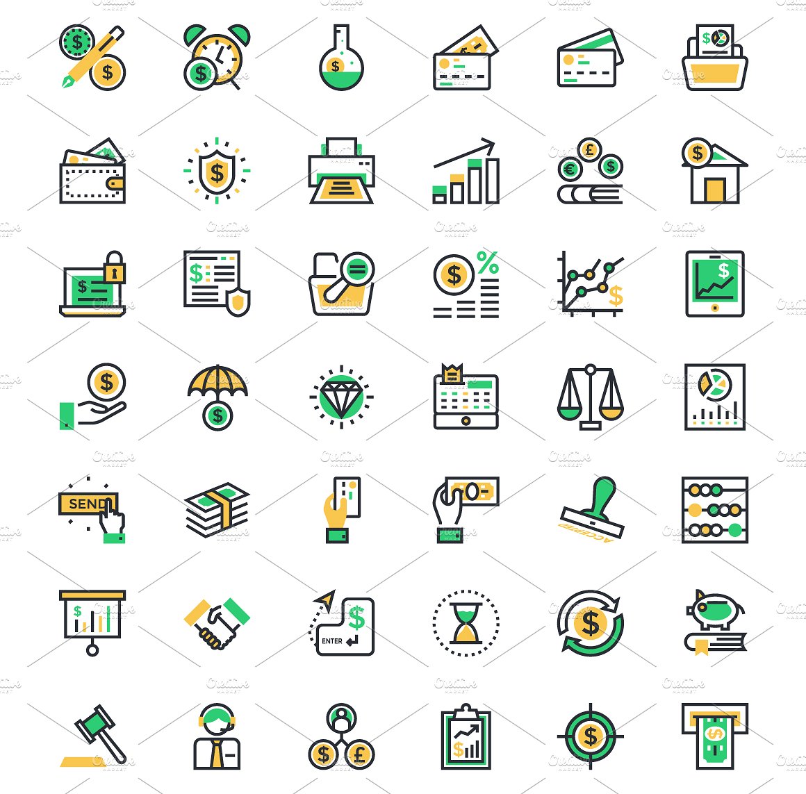 125 Business and Finance Icons