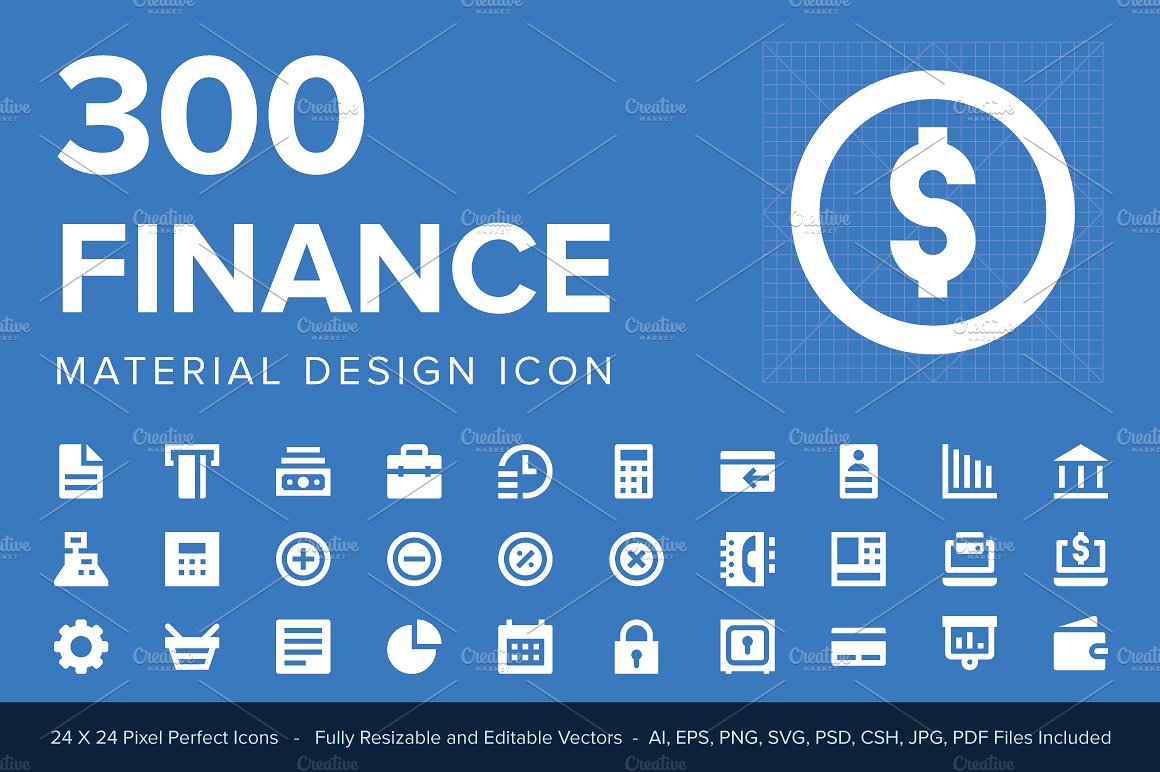 300 Finance Material Design Ic