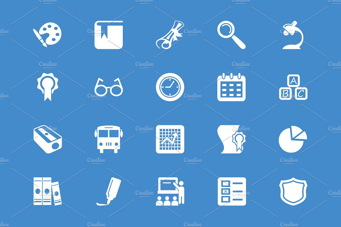 School and Education Vector Ic