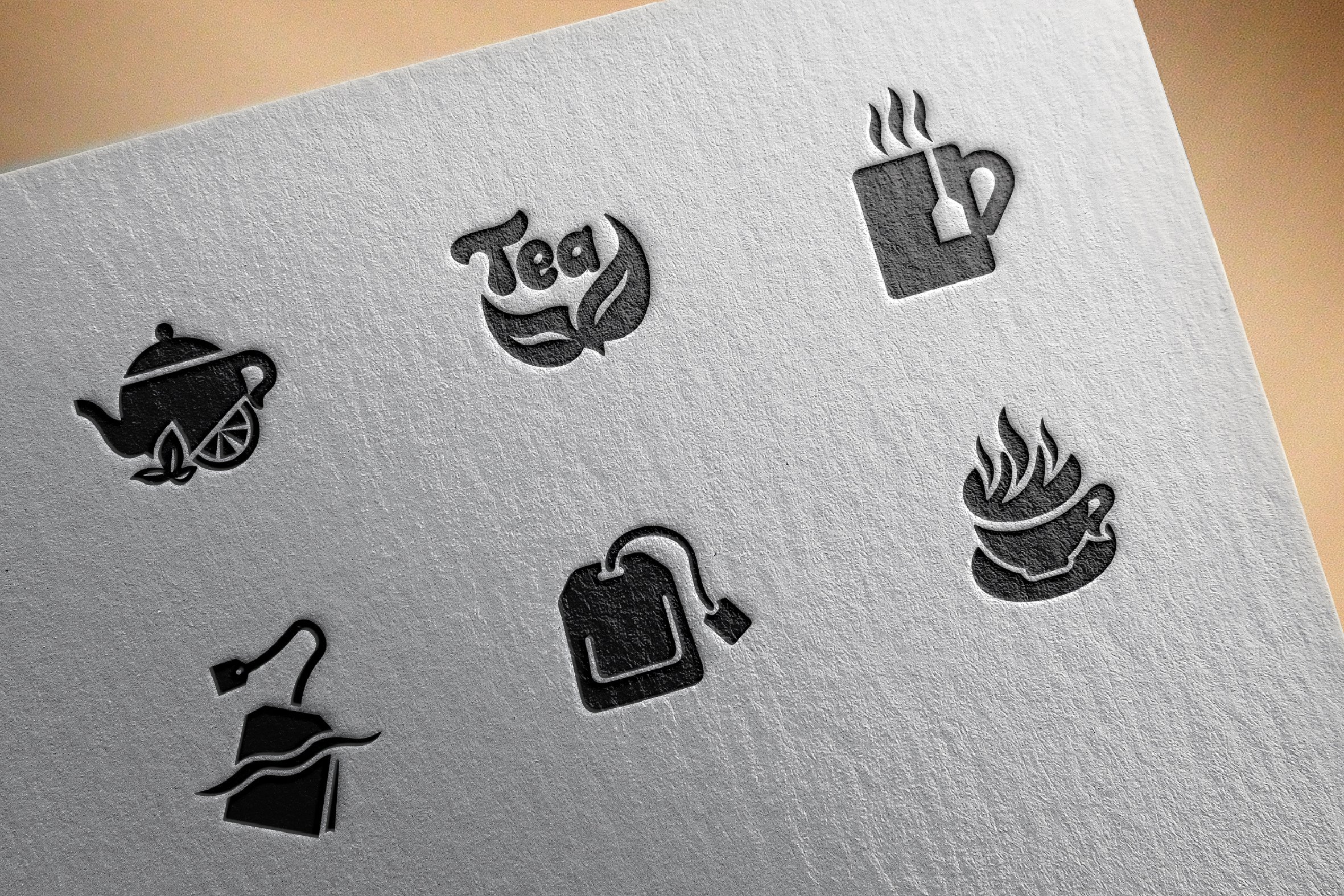 Tea icons