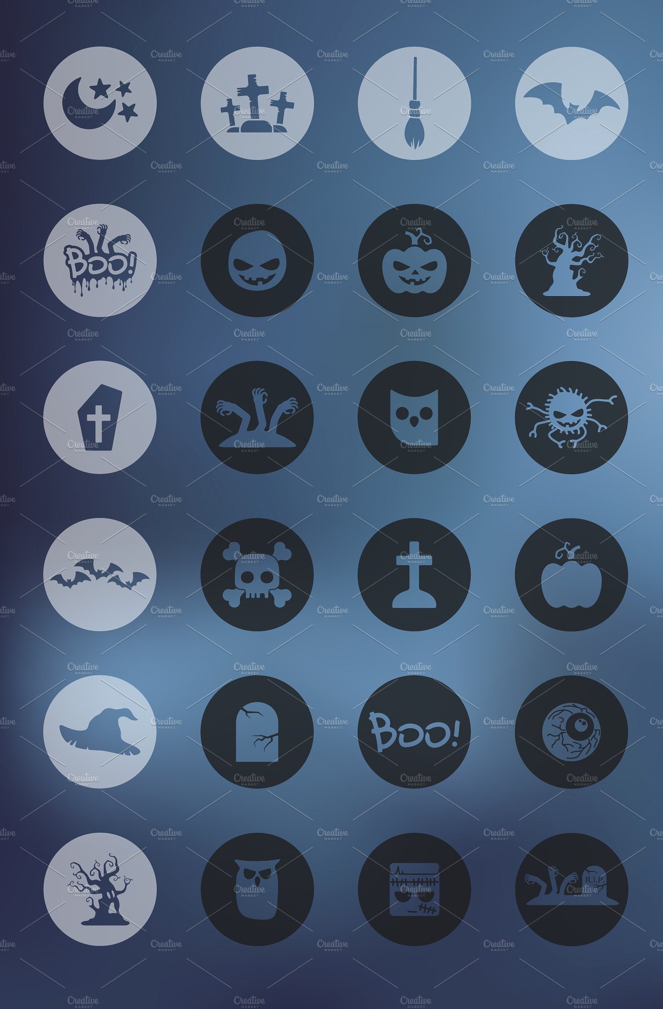 48 HALLOWEEN icons