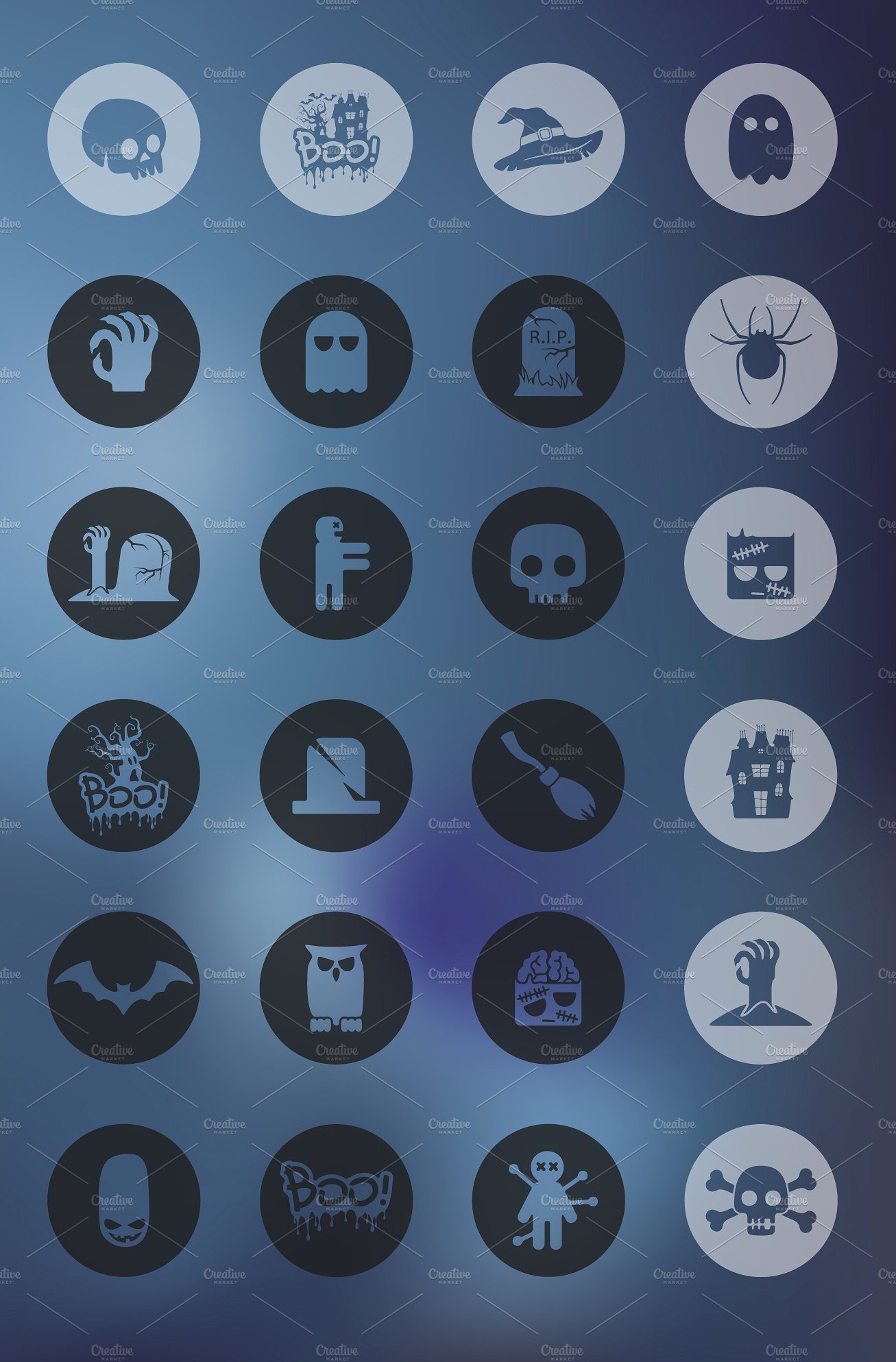 48 HALLOWEEN icons