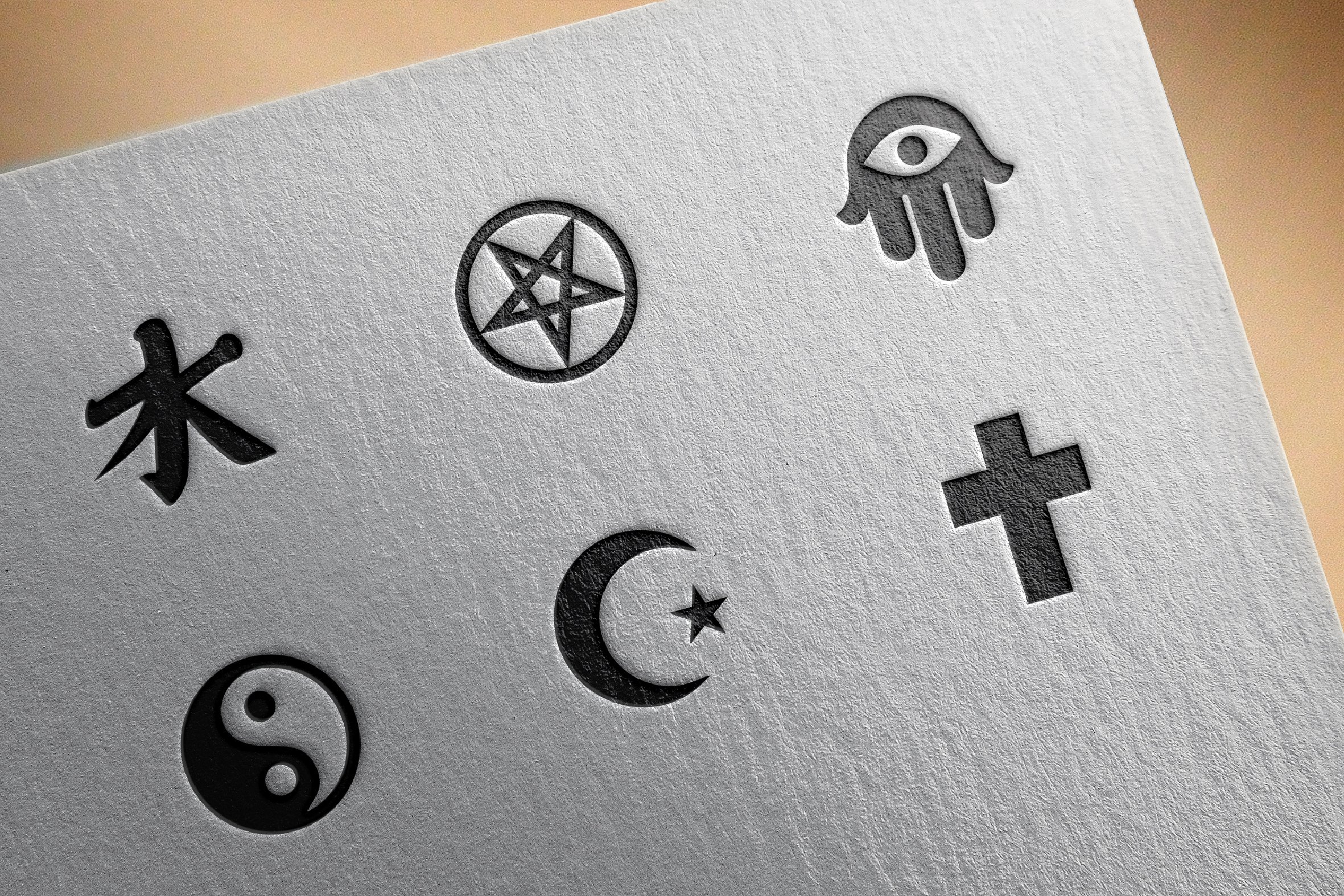 World religions icons