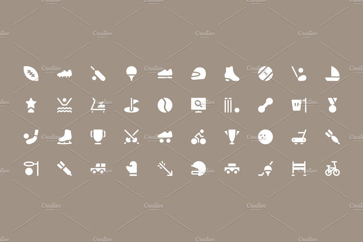 225 Sports Vector Icons