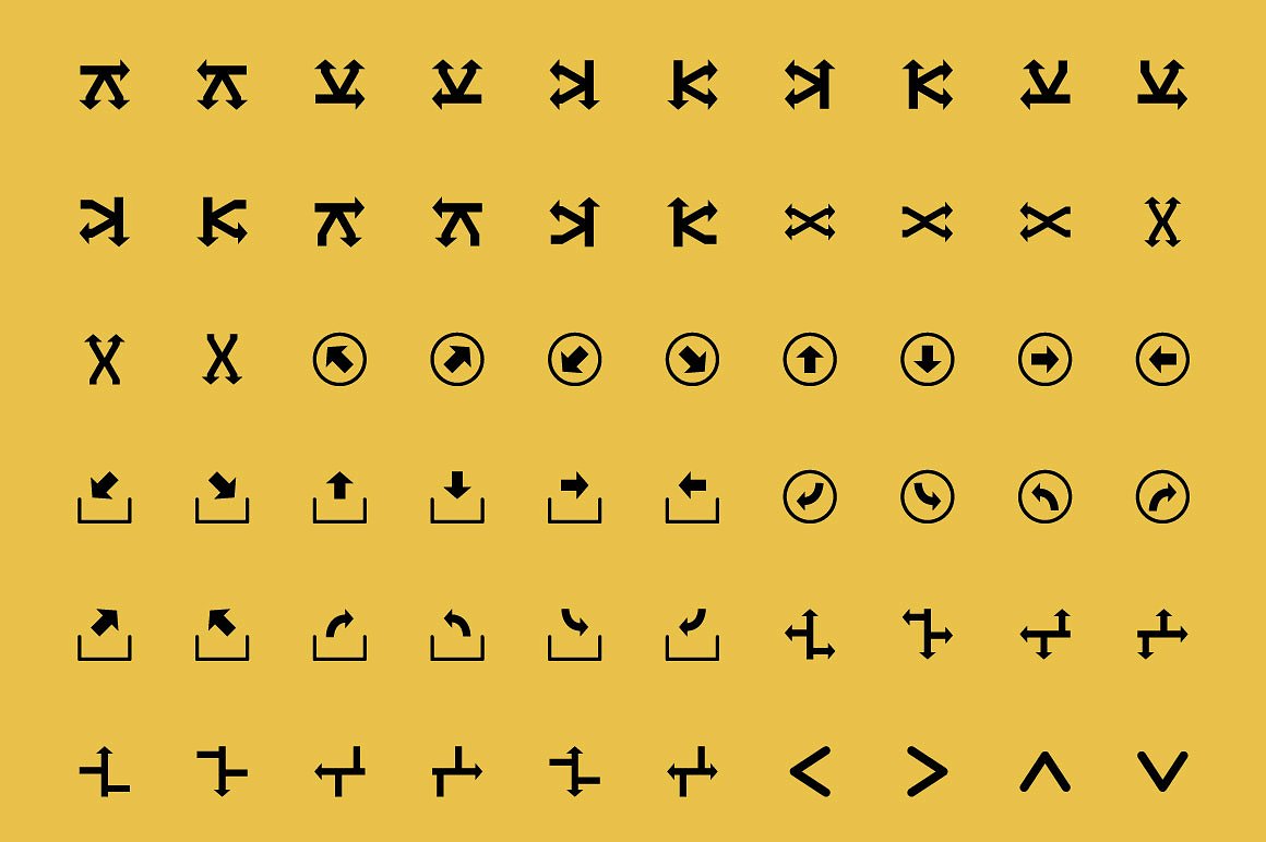 400 Arrows Vector Icons