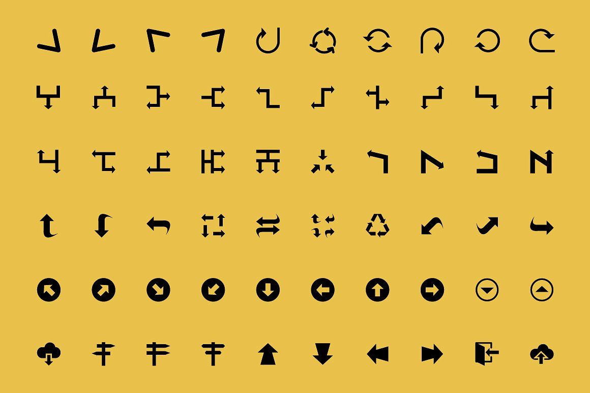 400 Arrows Vector Icons