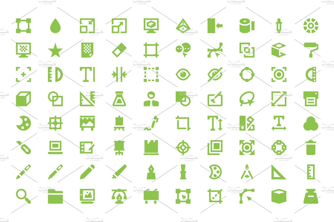 200 Material Design Icons