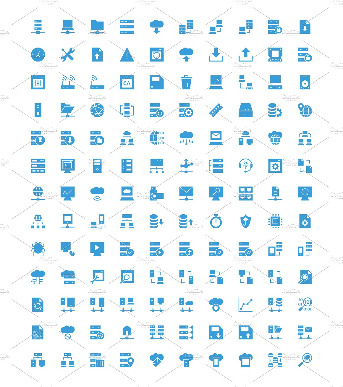 125 Database and Server Icons