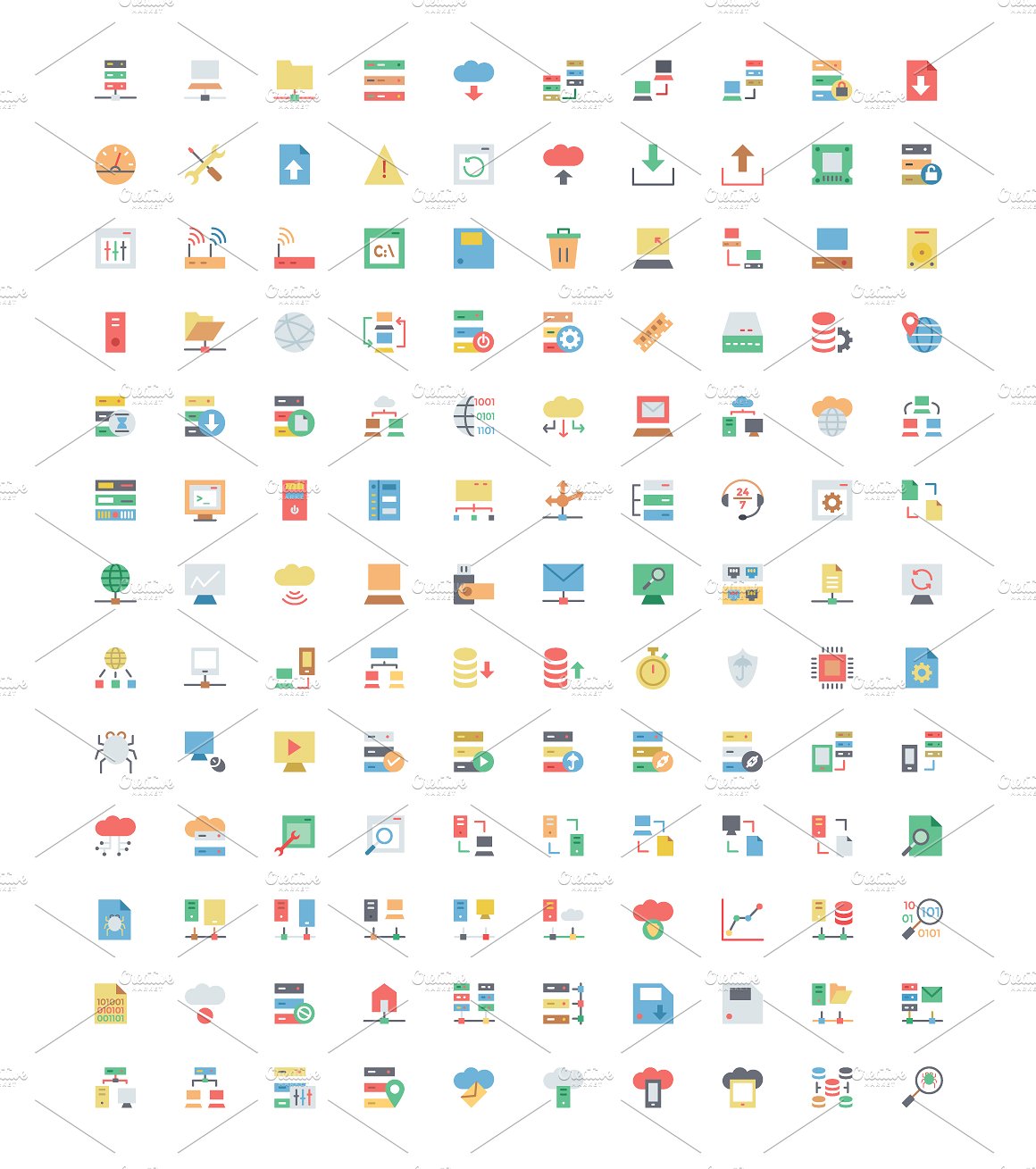 125 Database and Server Icons