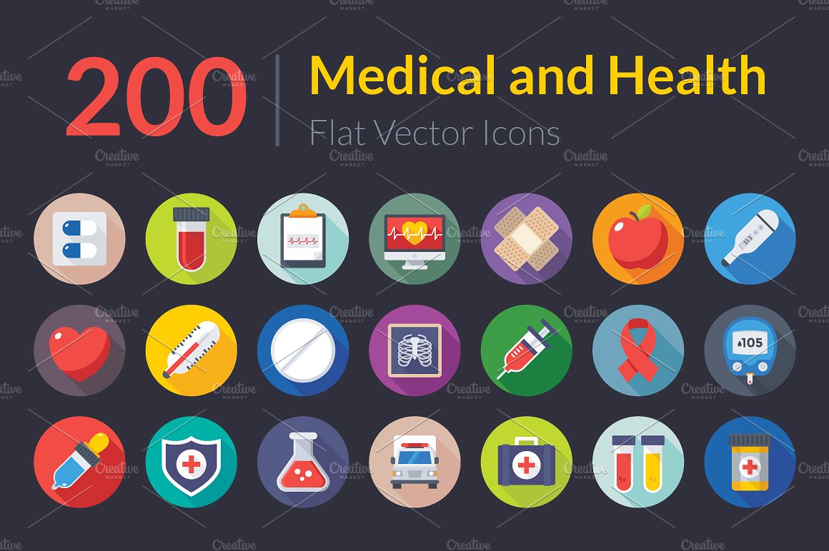 200 Flat Medical and Health Ic