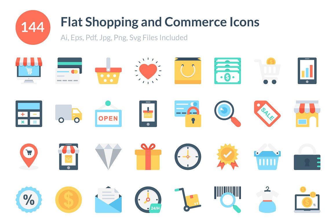 Flat Shopping and Commerce Ico