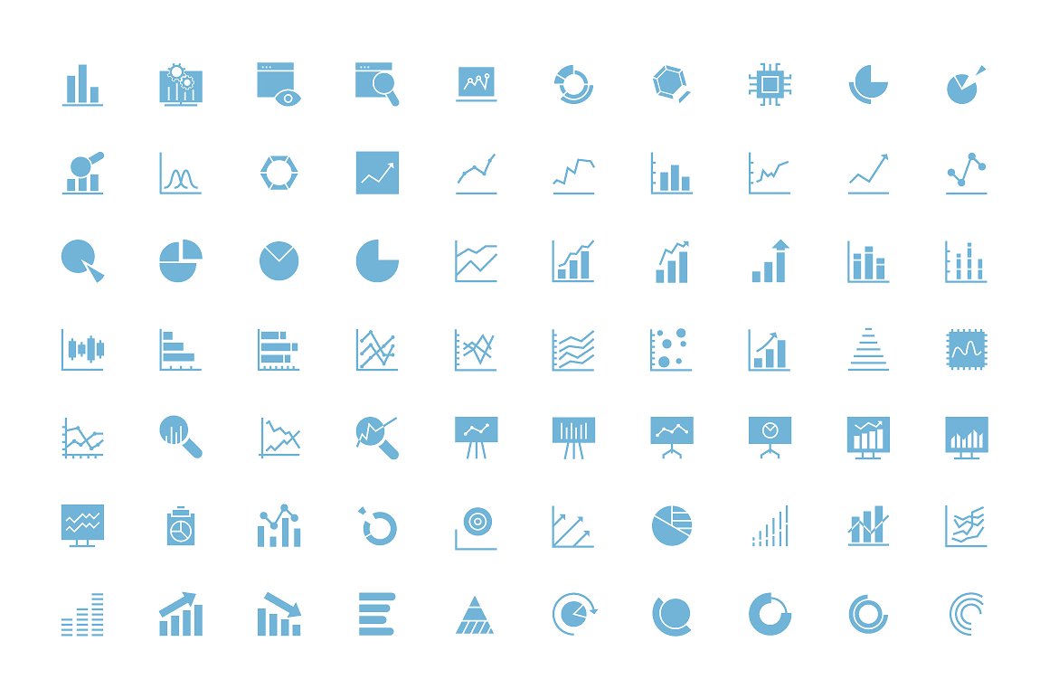 Data Analytics Icons