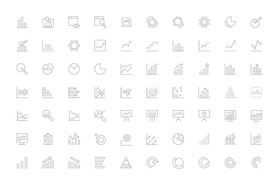 Data Analytics Icons