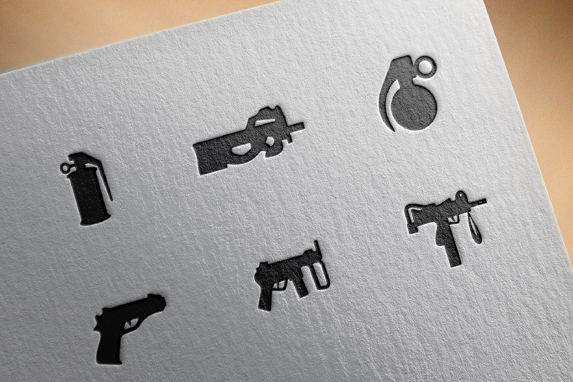 Fire weapon icons