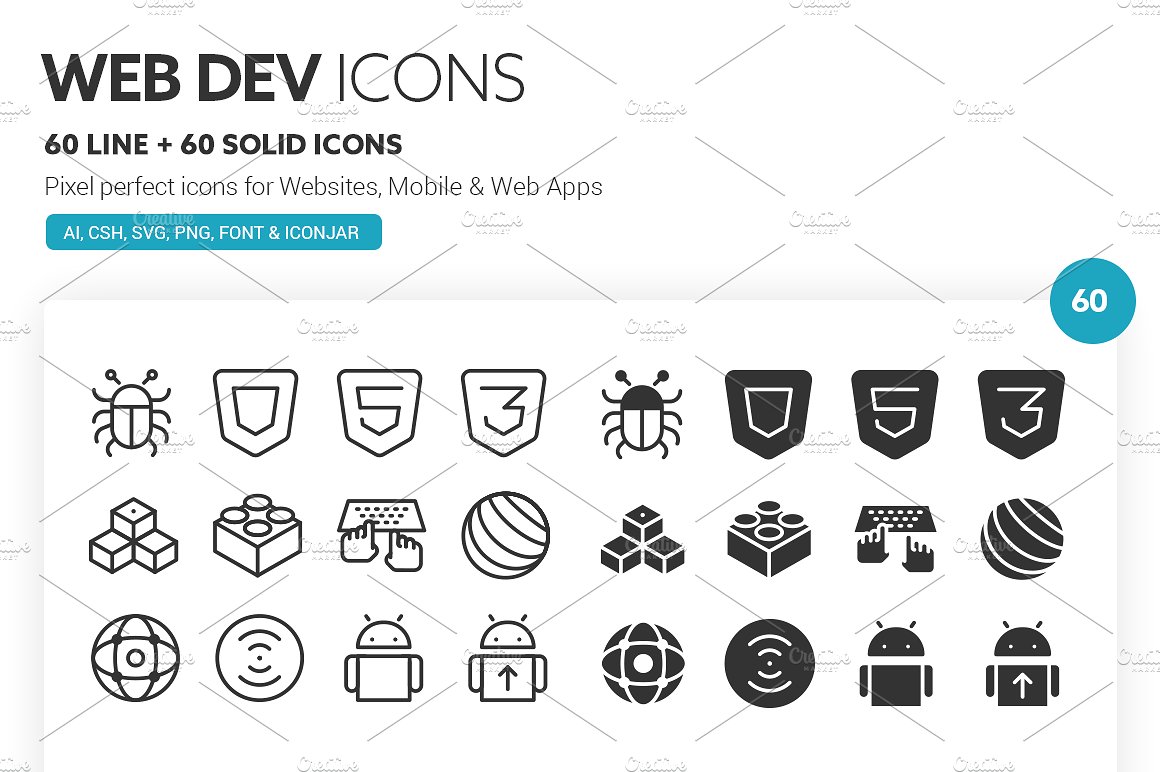 Web Dev Icons