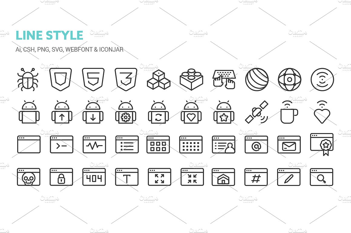 Web Dev Icons