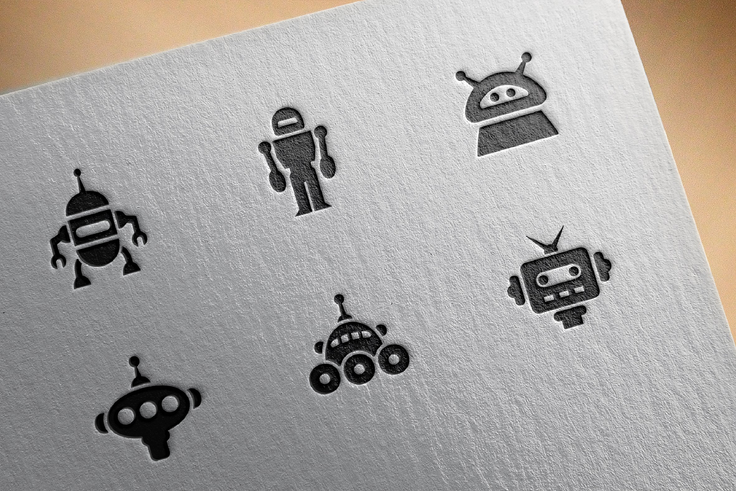 Robots icons