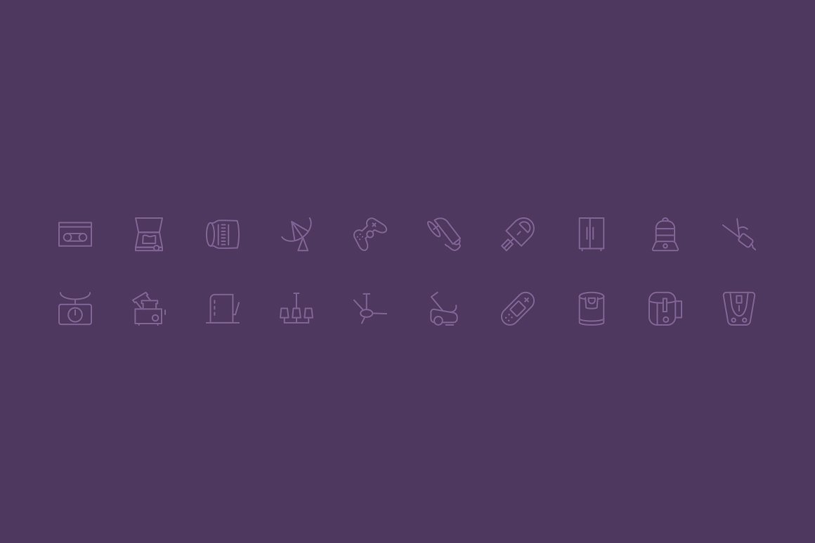 150 Electronic Icons