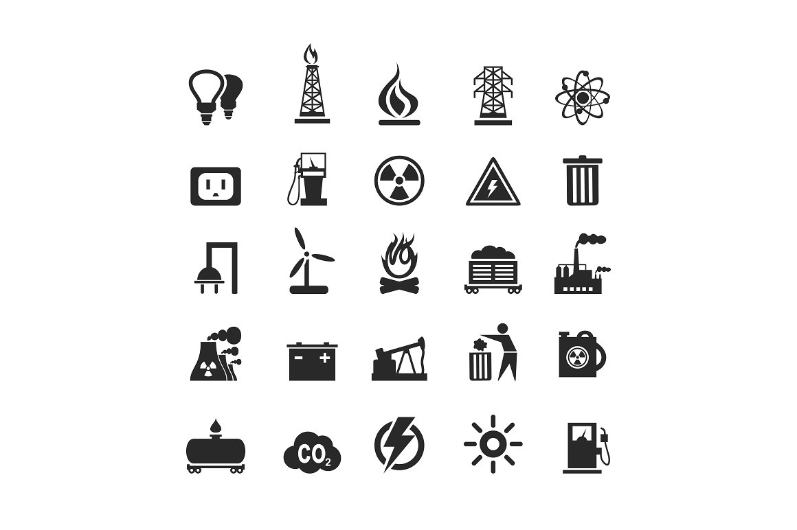 Industrial icons