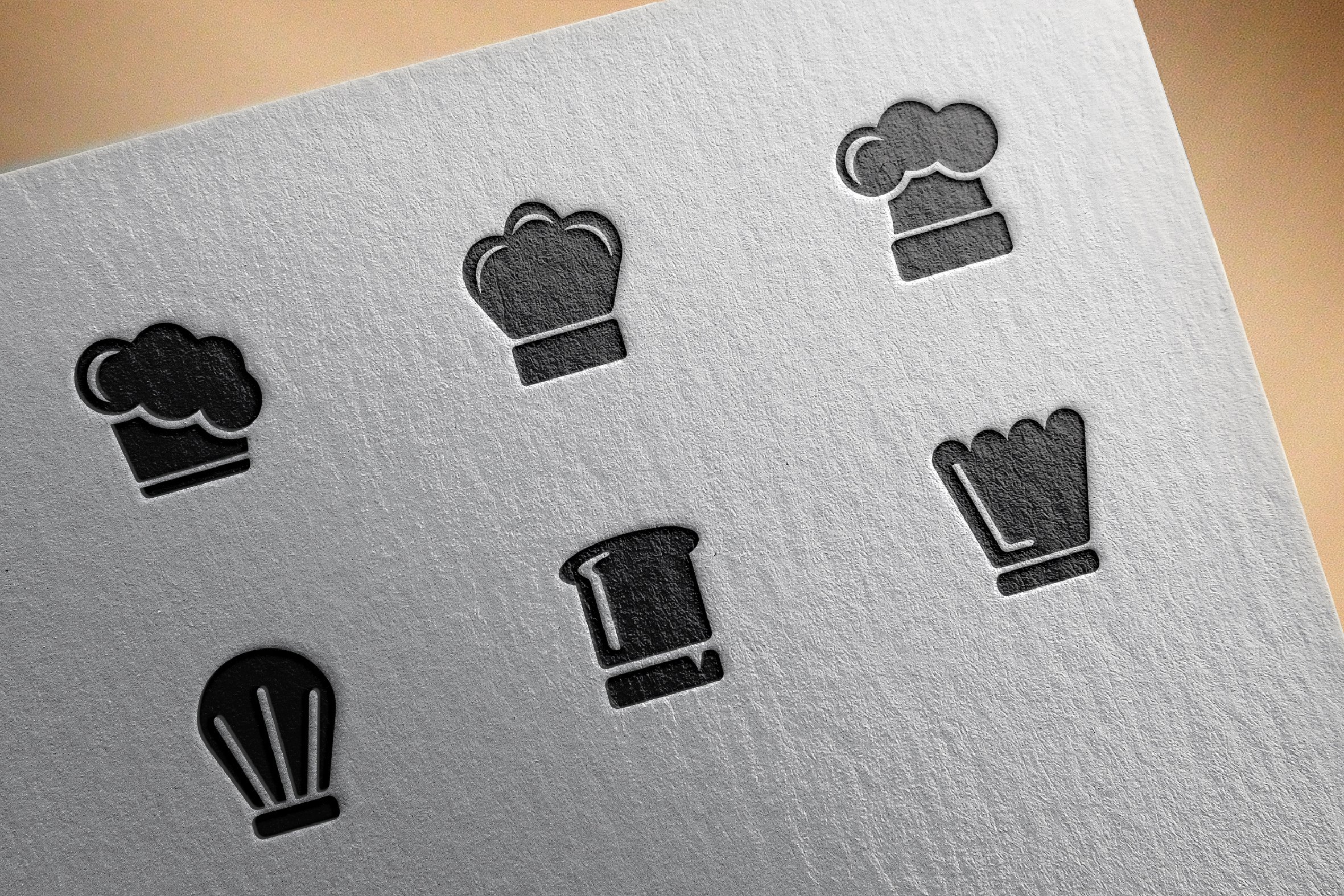 Chef-#039;s hats icons