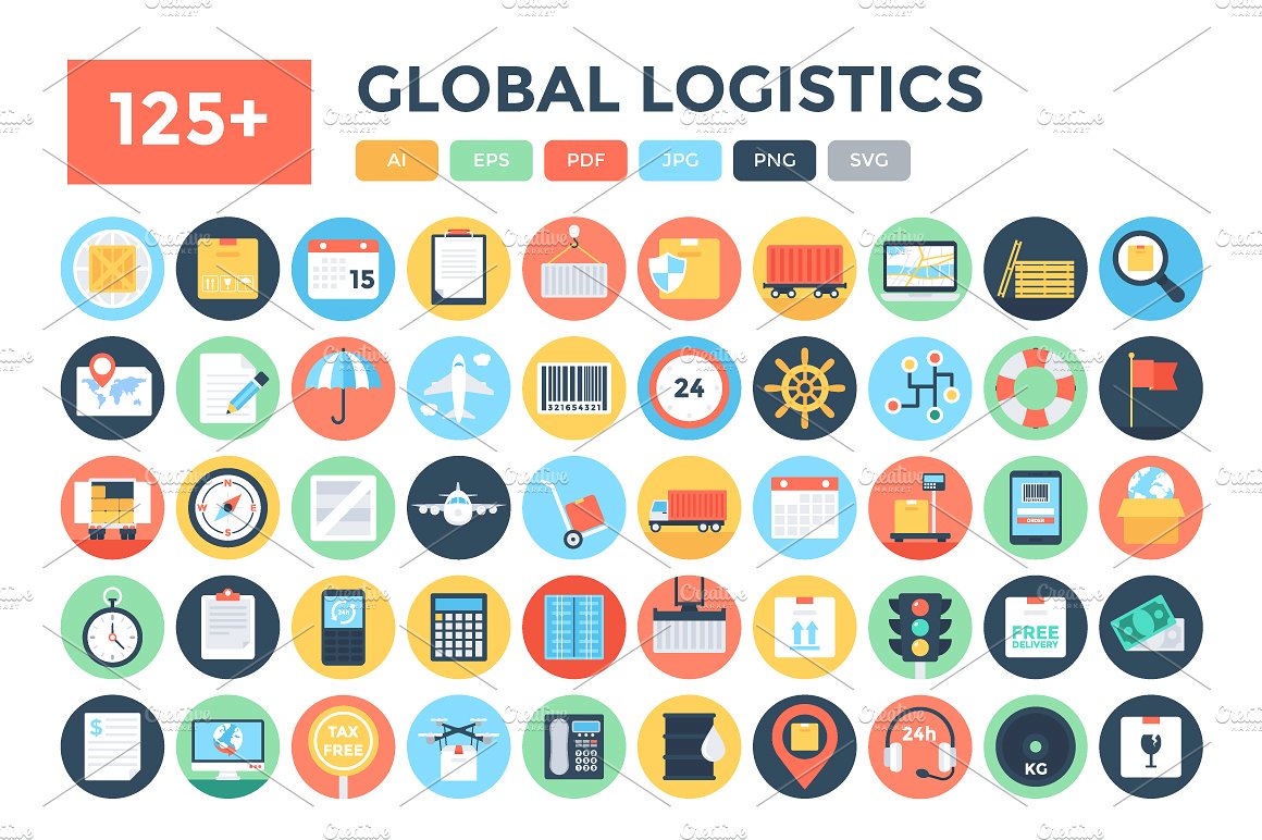 125 Flat Global Logistics Ico