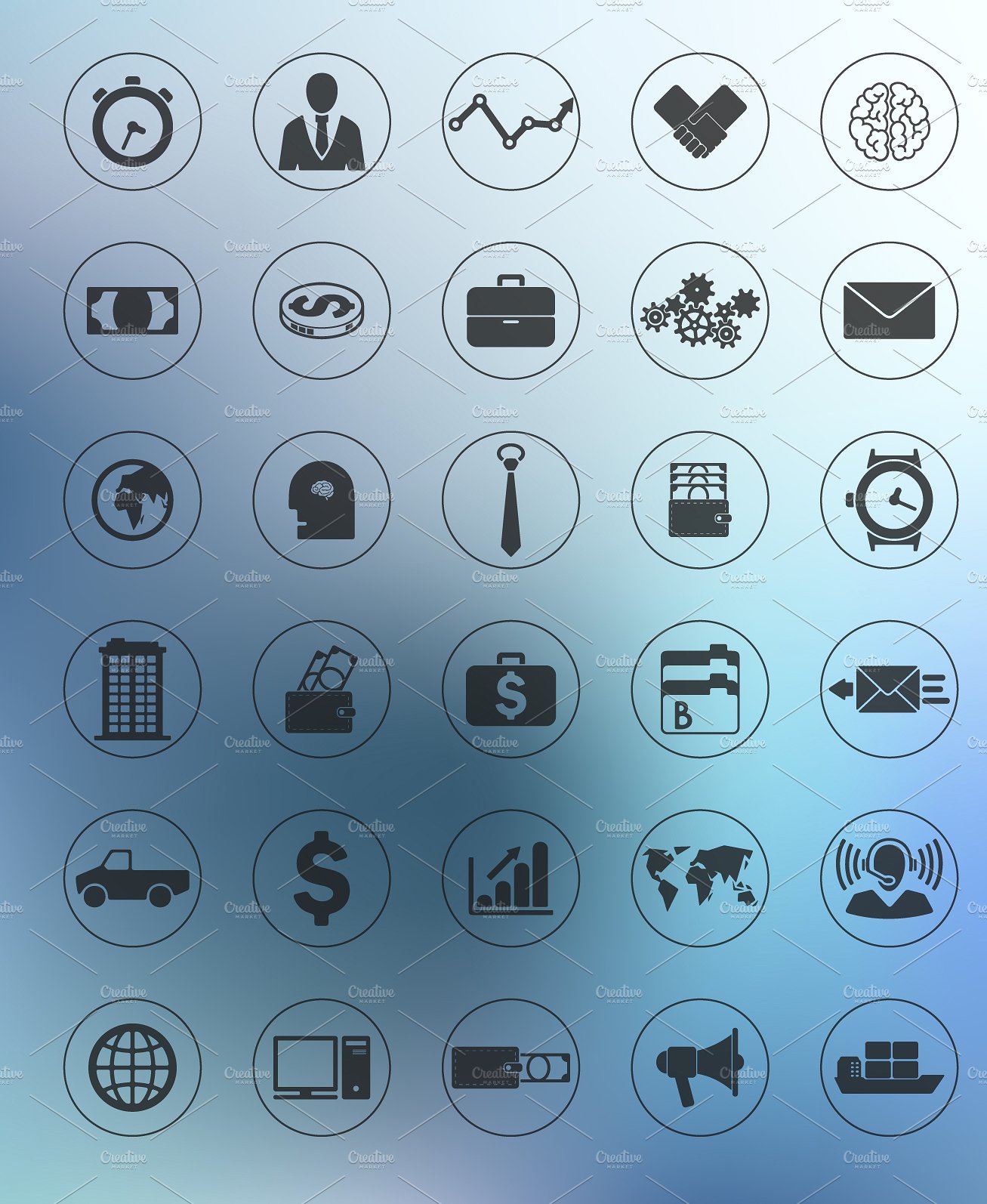 143 BUSINESS icons