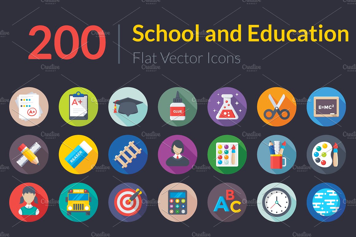 200 Flat School and Education