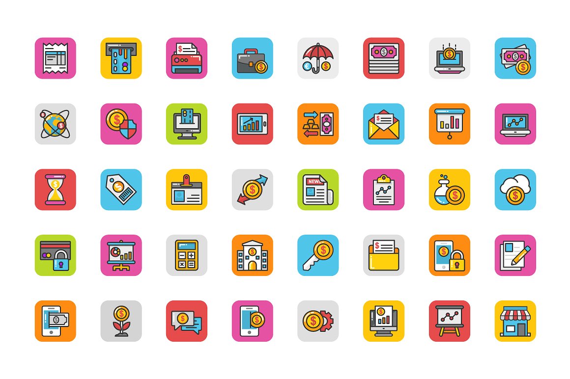 152 Finance Icons