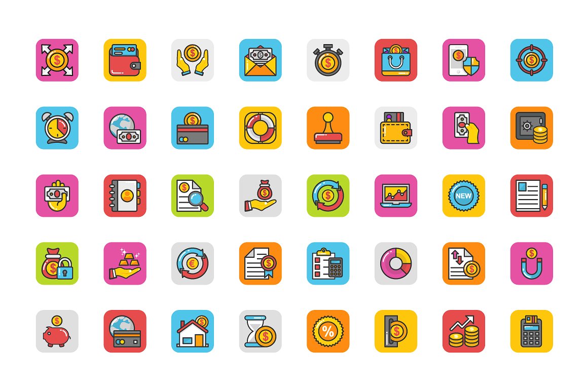 152 Finance Icons