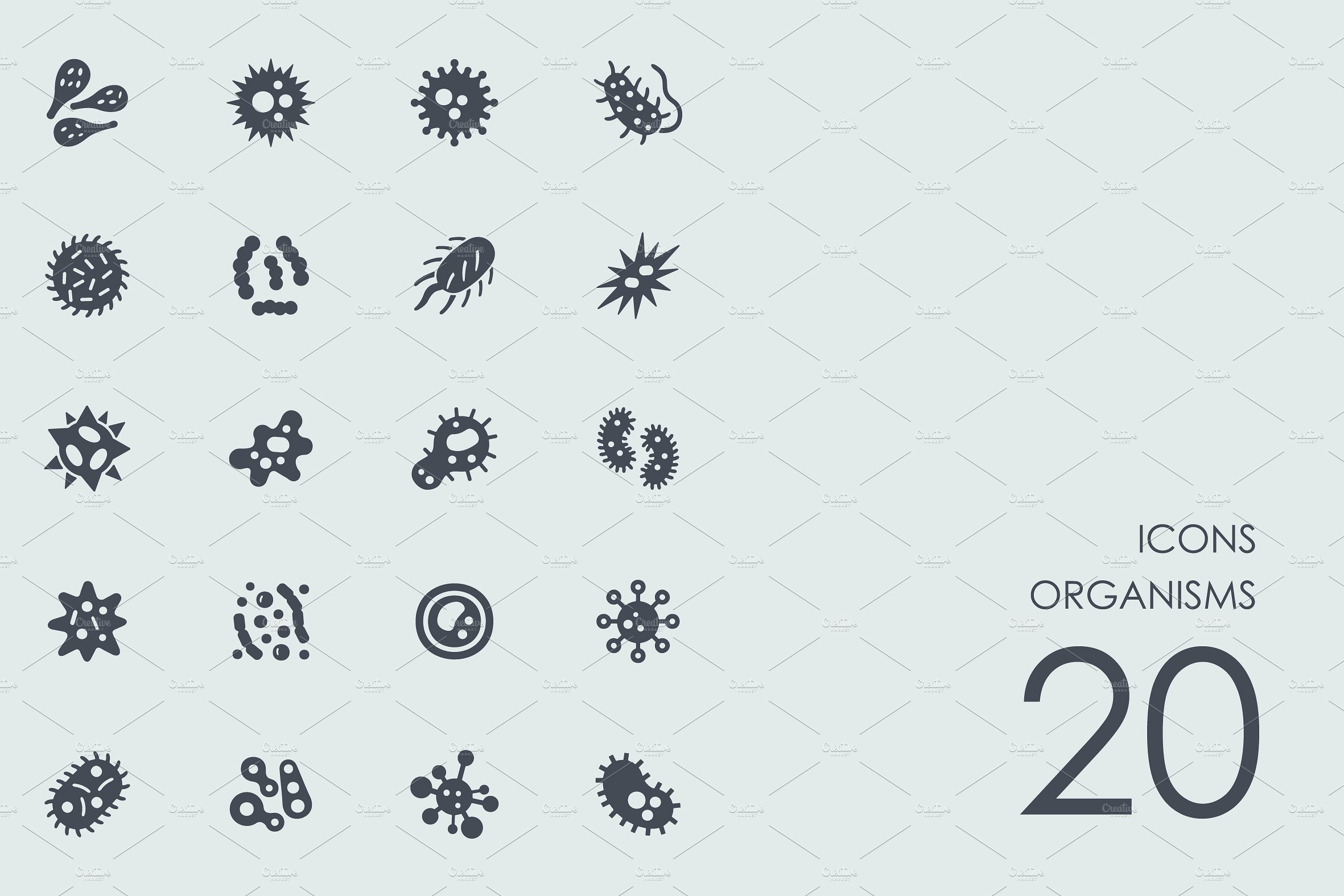 Organisms icons