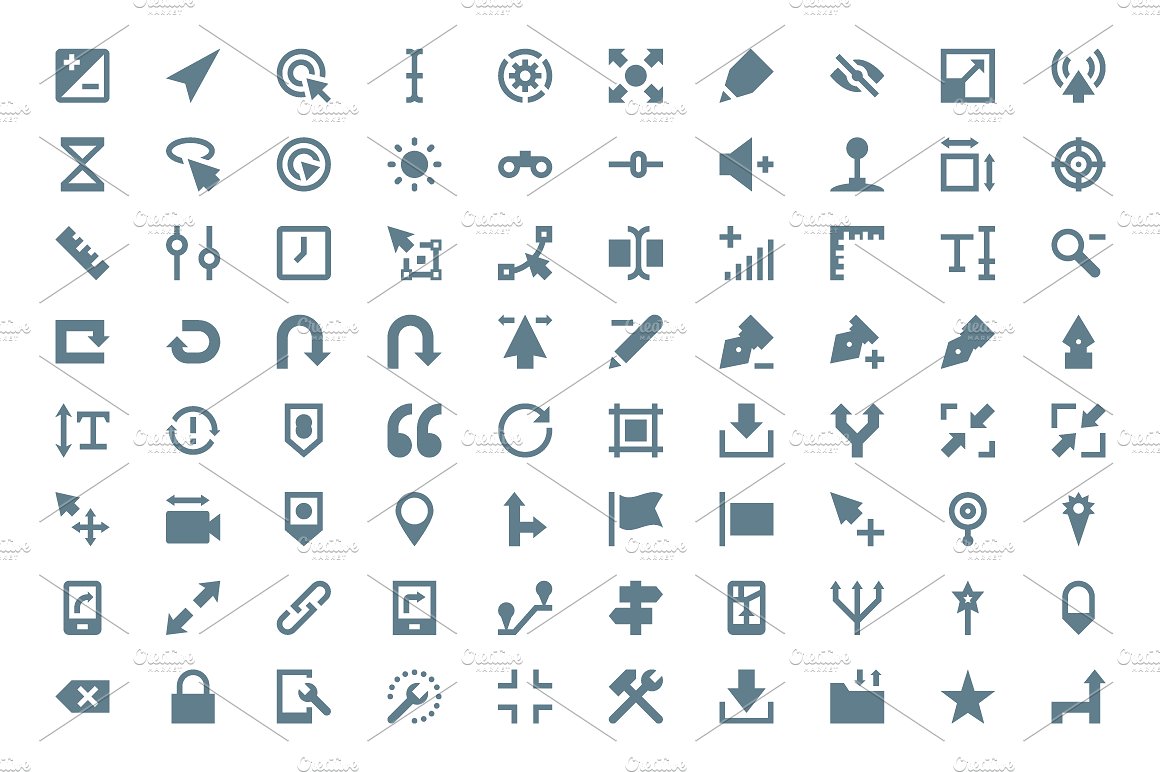 150 Navigation Arrows Icons