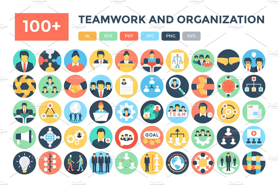 100 Teamwork and Organization