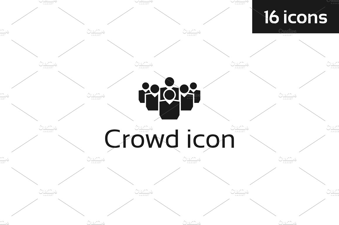 Crowd icon