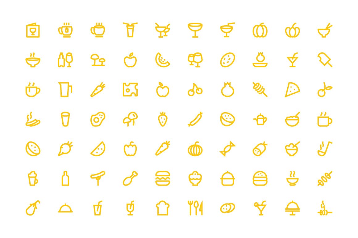 325 Food Icons