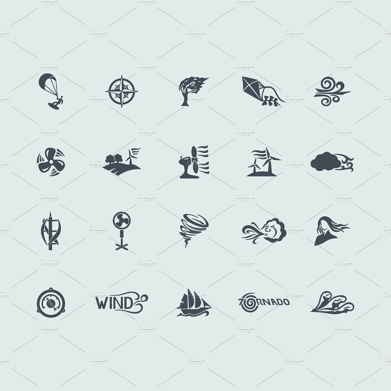 20 wind icons