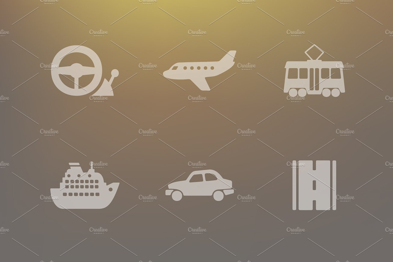 42 TRANSPORT icons