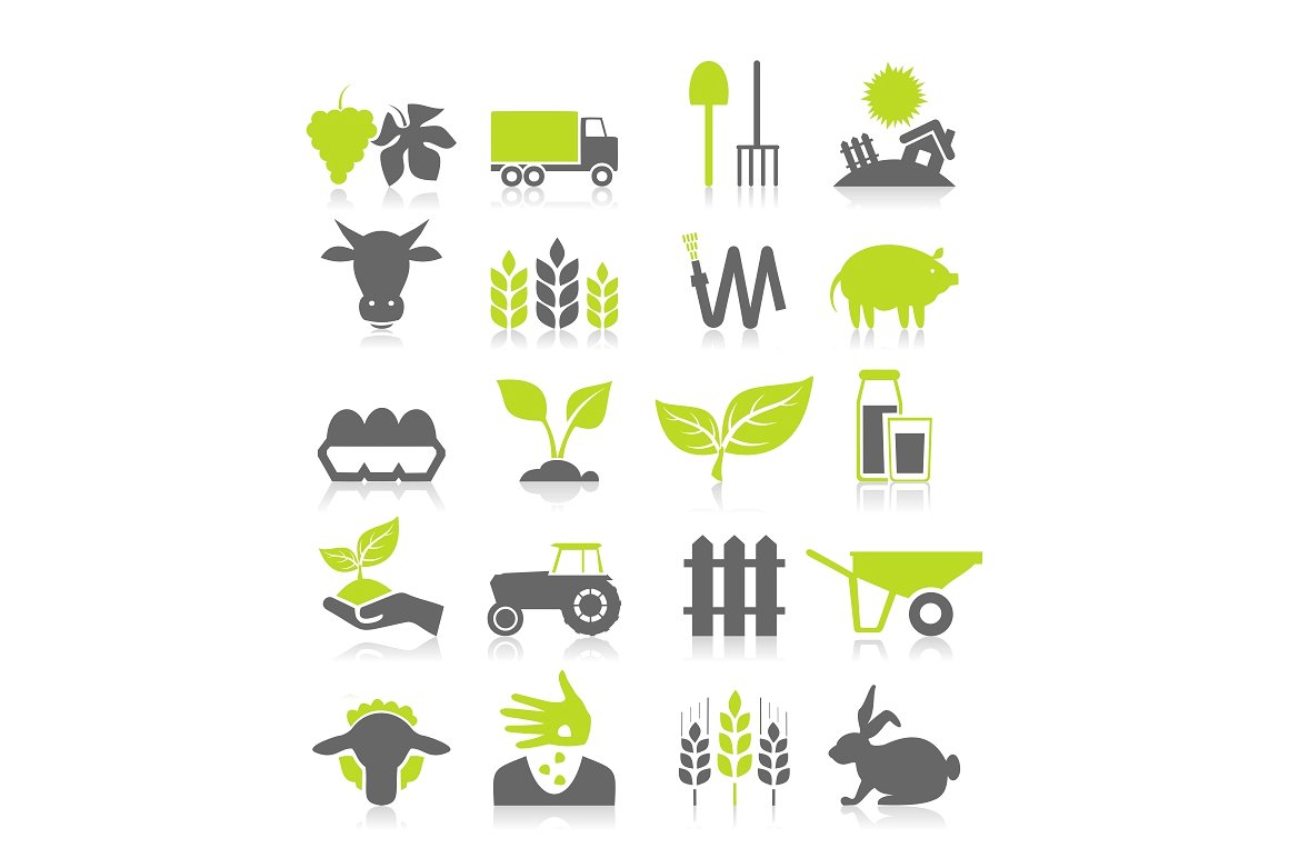 Agriculture icons