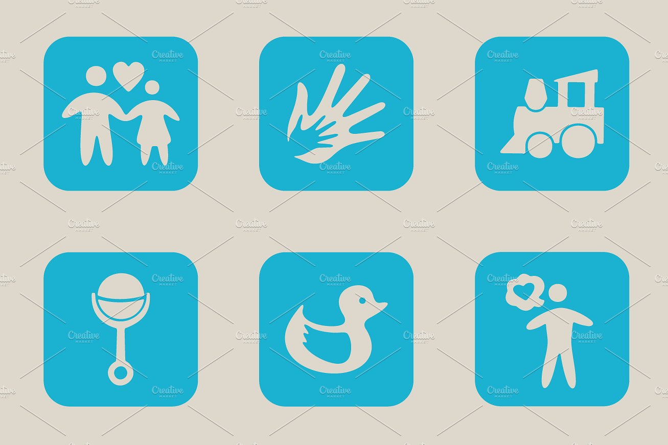 30 FAMILY simple icons