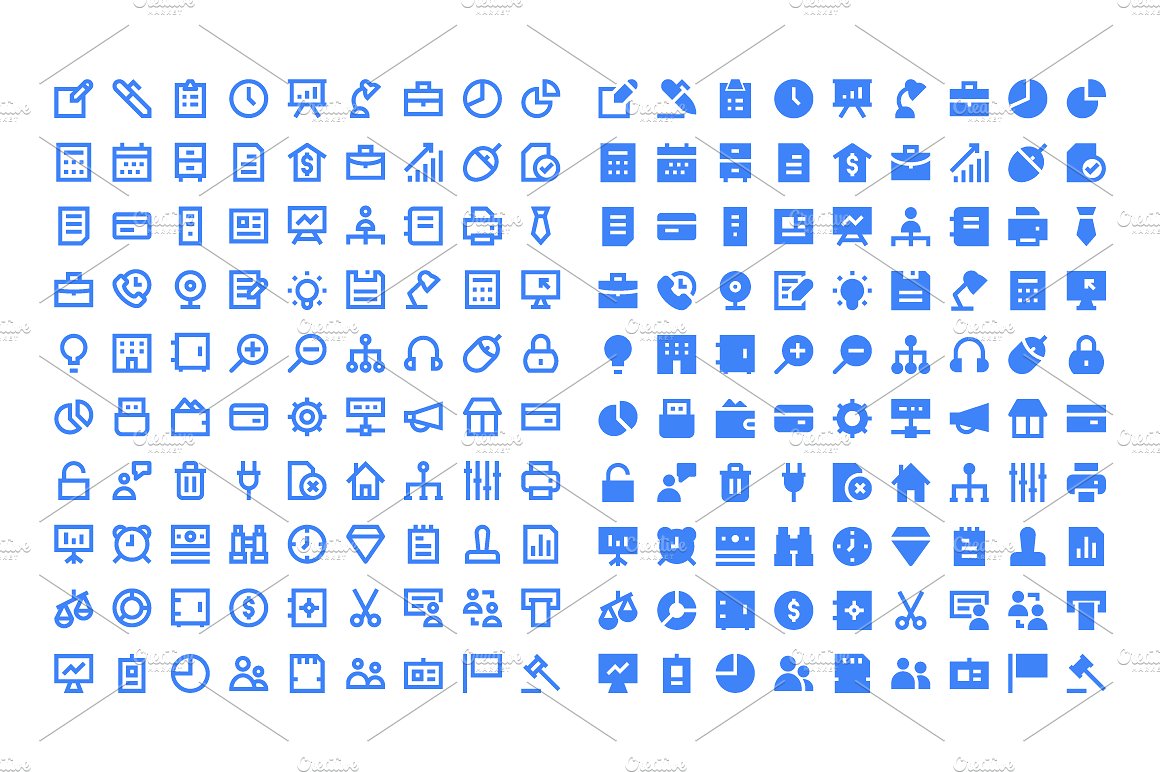 180 Business and Office Icons