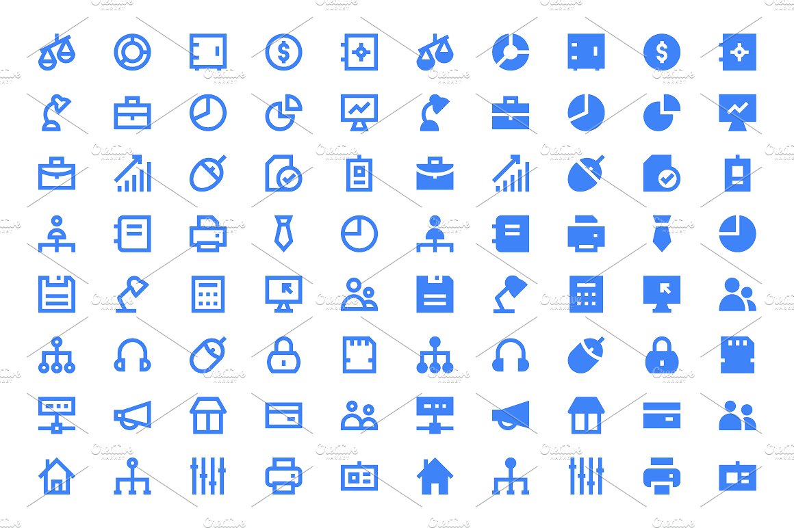 180 Business and Office Icons