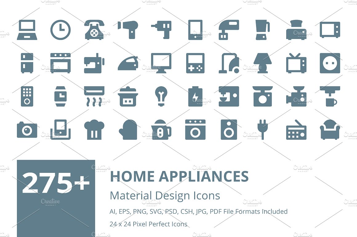 275 Home Appliances Material