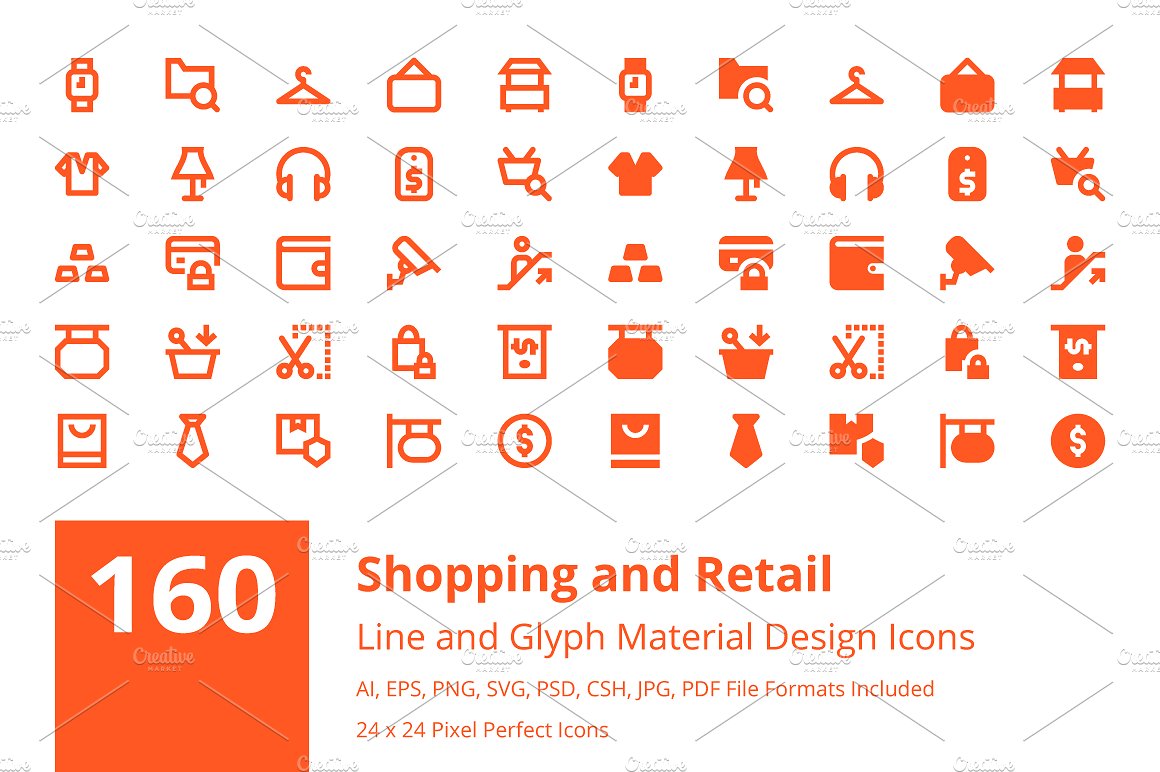 160 Shopping Material Design I