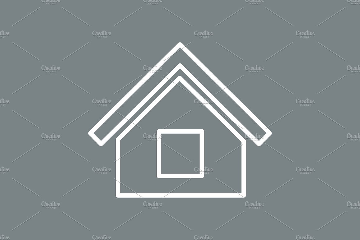 Outline house icon