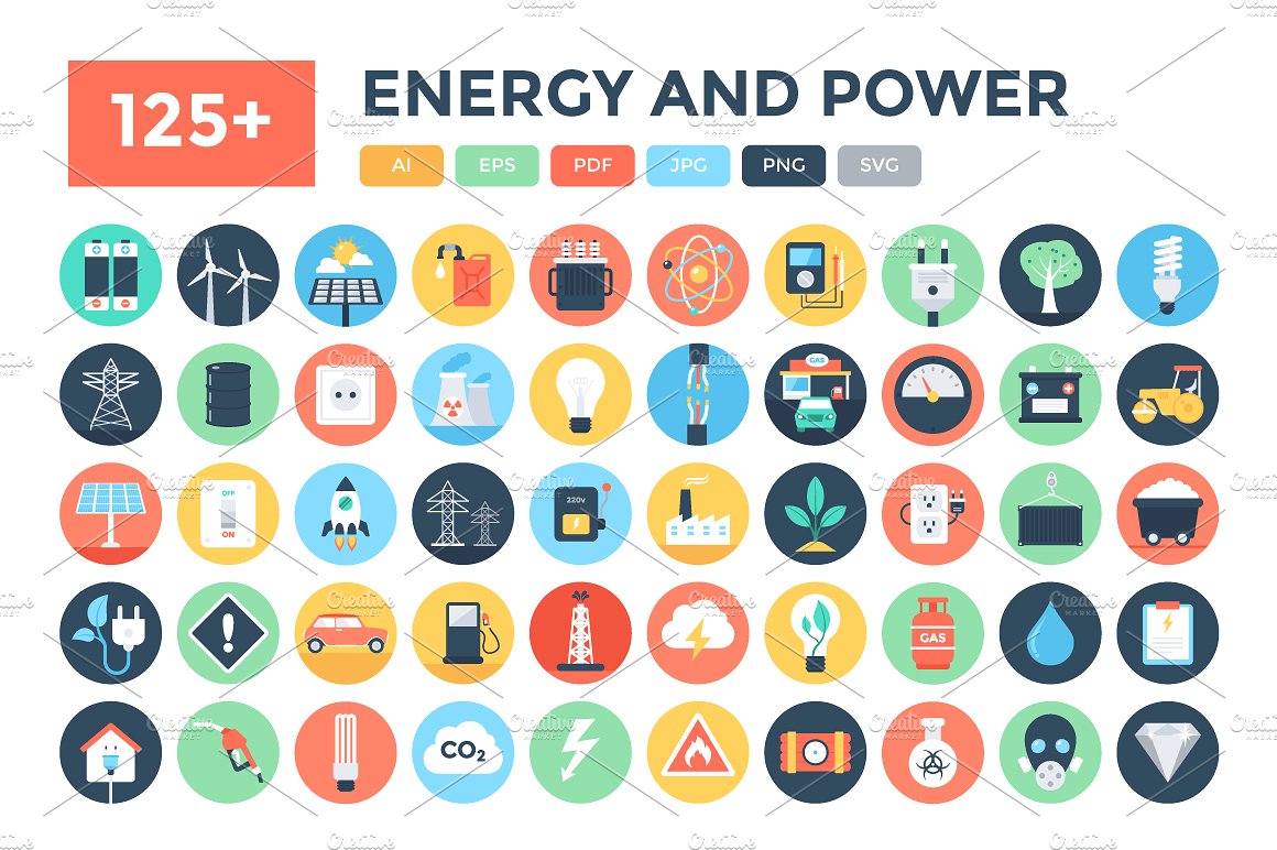 125 Flat Energy and Power Ico