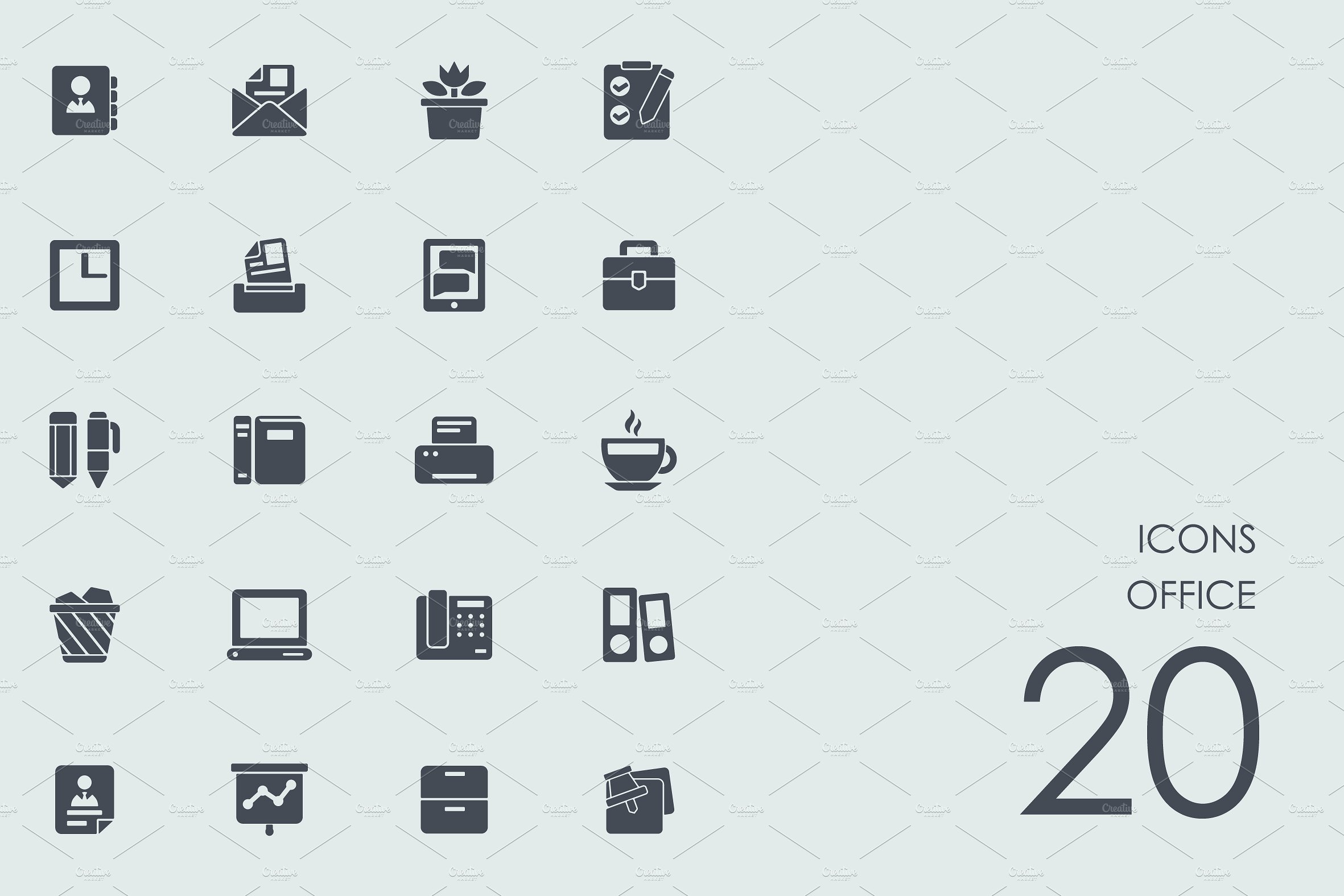 Office icons